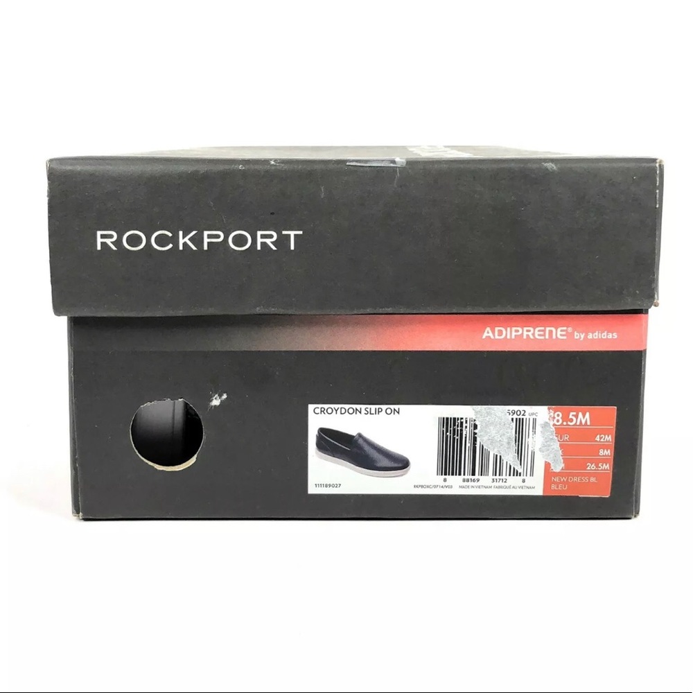 Rockport XCS Croydon Slip On Adiprene Shoes M75902 - Picture 8 of 8